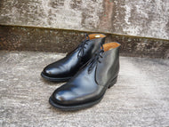 CHURCH'S CHUKKA BOOTS – BLACK CALF – UK 6.5 – CARLISLE – SUPERB CONDITION