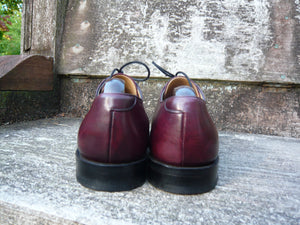 JOSEPH CHEANEY DERBY SHOES – BROWN / BURGUNDY  - UK 8 – BLAKE – SUPERB CONDITION