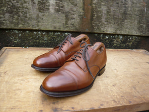 CHURCH'S DERBY – BROWN / TAN NEVADA CALF – UK 6.5 – CARTMEL - EXCELLENT CONDITION