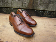 CHURCH'S DERBY – BROWN / TAN NEVADA CALF – UK 6.5 – CARTMEL - EXCELLENT CONDITION