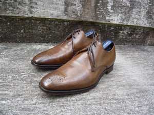 JOSEPH CHEANEY BROGUES MEN’S SHOES – BROWN / TAN – UK 7 – LIVERPOOL- EXCELLENT CONDITION