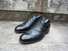 Load image into Gallery viewer, JOSEPH CHEANEY SIGNATURE BROGUES – BLACK – UK 8 – JOSEPH – EXCELLENT CONDITION
