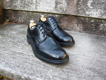 Load image into Gallery viewer, JOSEPH CHEANEY BROGUES MEN’S SHOES – BLACK - UK 8 – SUPERB CONDITION
