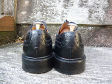 Load image into Gallery viewer, JOSEPH CHEANEY BROGUES MEN’S SHOES – BLACK - UK 8 – SUPERB CONDITION
