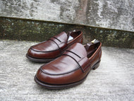 CHURCH’S LOAFERS – BROWN CALF – UK 10 – ARENA – SUPERB CONDITION