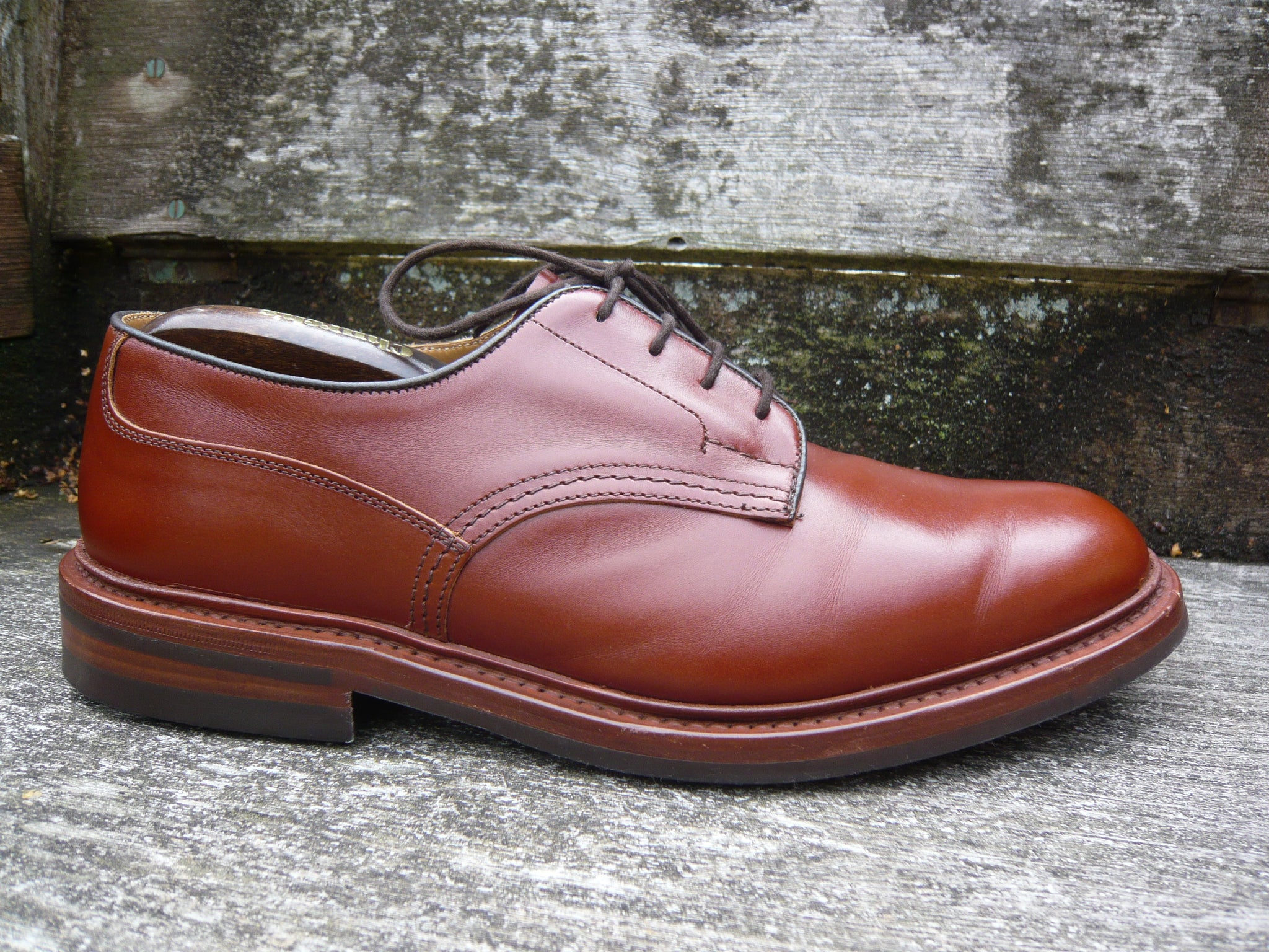 TRICKERS DERBY – BROWN / TAN / MARRON - UK 9.5 – WOODSTOCK