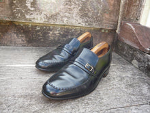 Load image into Gallery viewer, JOSEPH CHEANEY LOAFERS MEN’S SHOES – BLACK – UK 9 – POOLE - EXCELLENT CONDITION
