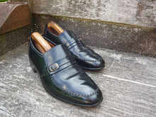 Load image into Gallery viewer, JOSEPH CHEANEY LOAFERS MEN’S SHOES – BLACK – UK 9 – POOLE - EXCELLENT CONDITION
