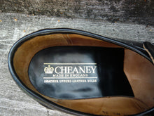 Load image into Gallery viewer, JOSEPH CHEANEY LOAFERS MEN’S SHOES – BLACK – UK 9 – POOLE - EXCELLENT CONDITION
