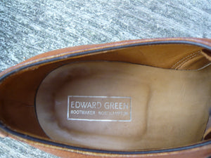 EDWARD GREEN DERBY – BROWN / TAN – UK 8 – EXCELLENT CONDITION