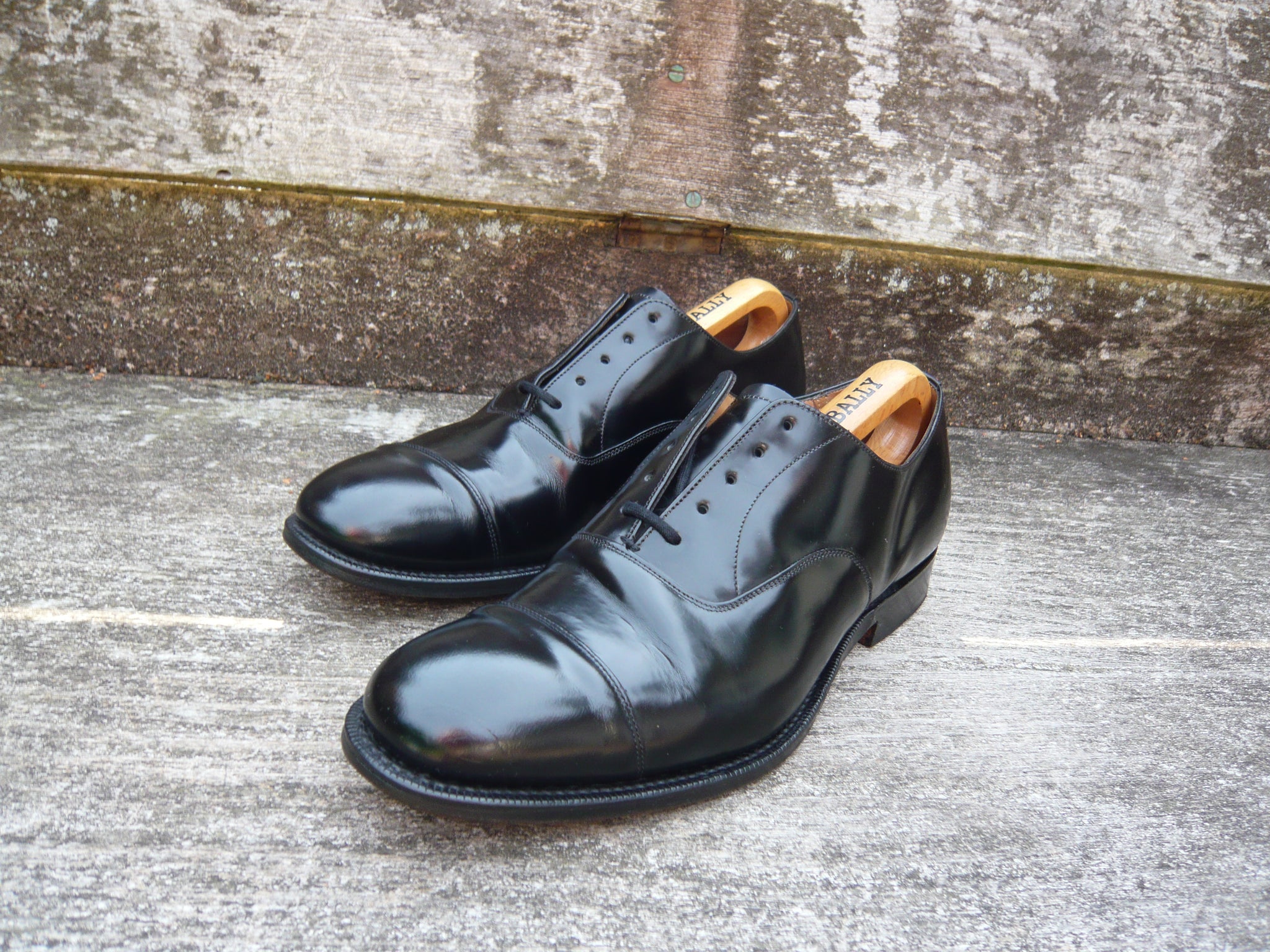 CHURCH’S OXFORD MEN'S SHOES - BLACK – BALMORAL – UK 8.5 – EXCELLENT  CONDITION