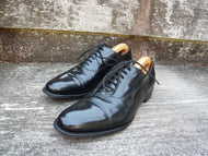 CHURCH’S OXFORD MEN’S SHOES – BLACK  - UK 10 – HONG KONG – EXCELLENT CONDITION