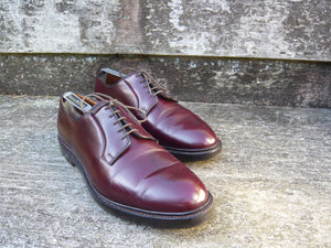 CROCKETT & JONES DERBY – BROWN / BURGUNDY – UK 11 – LANARK – EXCELLENT CONDITION