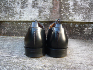 CROCKETT & JONES BROGUES – BLACK - UK 6 (WIDE) – DRAYCOTT – WORN ONCE