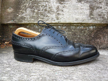 Load image into Gallery viewer, JOSEPH CHEANEY BROGUES – BLACK – UK 8 – LAMBETH – EXCELLENT CONDITION
