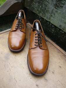 JOSEPH CHEANEY VINTAGE VELDTSCHOEN DERBY –  BROWN / TAN - UK 9 – NEATH – EXCELLENT CONDITION