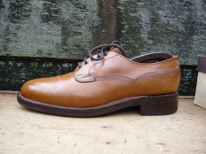 JOSEPH CHEANEY VINTAGE VELDTSCHOEN DERBY –  BROWN / TAN - UK 9 – NEATH – EXCELLENT CONDITION