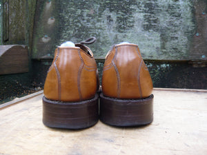 JOSEPH CHEANEY VINTAGE VELDTSCHOEN DERBY –  BROWN / TAN - UK 9 – NEATH – EXCELLENT CONDITION