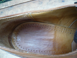 JOSEPH CHEANEY VINTAGE VELDTSCHOEN DERBY –  BROWN / TAN - UK 9 – NEATH – EXCELLENT CONDITION