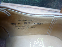 Load image into Gallery viewer, CROCKETT &amp; JONES BROGUES – BROWN / TAN - UK 6.5 – SANDHURST – UNWORN CONDITION
