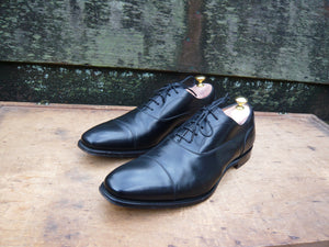 CHURCH’S OXFORD MEN’S SHOES - BLACK – UK 9.5 – SHELDON – EXCELLENT CONDITION