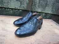 JOSEPH CHEANEY VINTAGE BROGUES – BLACK – THURLOW - UK 6.5 –GOOD CONDITION