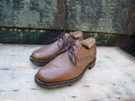 CROCKETT & JONES VINTAGE VELDTSCHOEN DERBY – BROWN / TAN – UK 7 – DUNDEE - SUPERB CONDITION