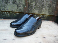 CHURCH’S LOAFERS – BLACK CALF – UK 10.5 – STOUR - EXCELLENT CONDITION