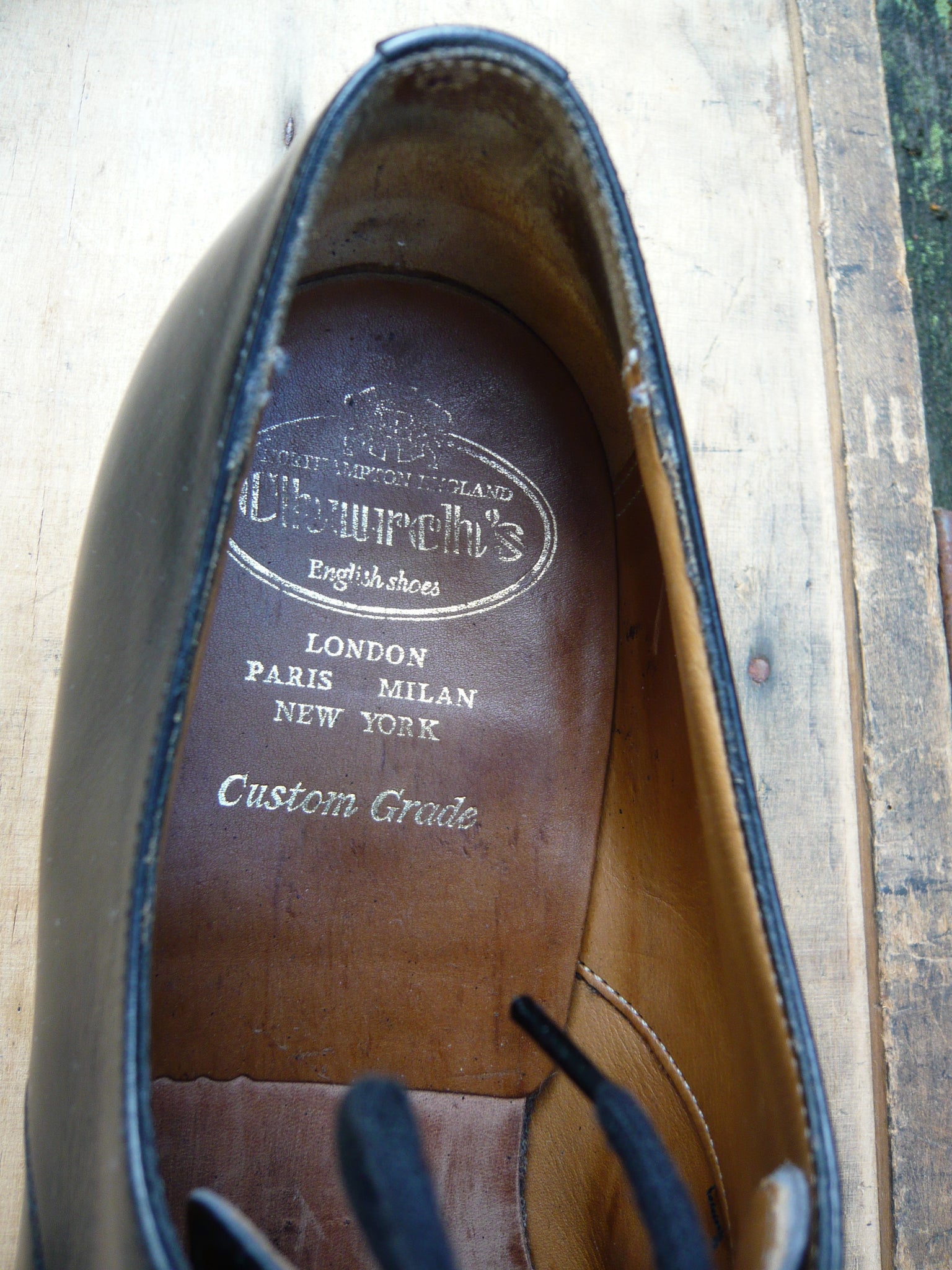 Custom made hot sale wide shoes