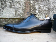 Load image into Gallery viewer, CROCKETT &amp; JONES BROGUES – BLACK - UK 12 – WESTBOURNE - SUPERB CONDITION
