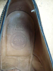 JOSEPH CHEANEY BROGUES – BLACK – UK 8.5 – EDINBURGH – EXCELLENT CONDITION