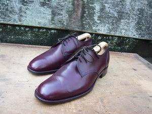 CROCKETT & JONES VINTAGE DERBY – BROWN / BURGUNDY - UK 8 – EXCELLENT CONDITION