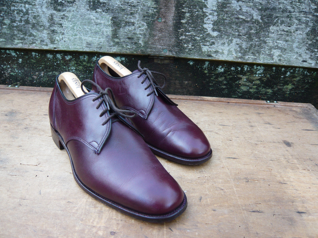 CROCKETT & JONES VINTAGE DERBY – BROWN / BURGUNDY - UK 8 – EXCELLENT CONDITION