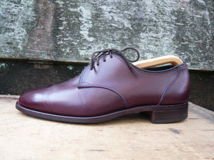 CROCKETT & JONES VINTAGE DERBY – BROWN / BURGUNDY - UK 8 – EXCELLENT CONDITION