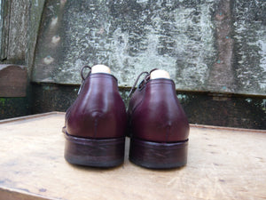 CROCKETT & JONES VINTAGE DERBY – BROWN / BURGUNDY - UK 8 – EXCELLENT CONDITION