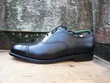 Load image into Gallery viewer, CHURCH’S BROGUES – BLACK – UK 7.5 - PERTH – UNWORN CONDITION
