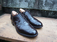 CHURCH’S BROGUES – BROWN / EBONY - UK 12 – BURWOOD – EXCELLENT CONDITION