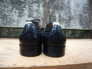 CHURCH’S BROGUES – BLACK - UK 10 – BURWOOD - UNWORN CONDITION