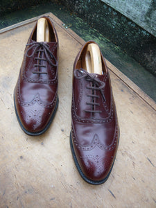 CHURCH’S VINTAGE BROGUES – BROWN - UK 10 – CANTERBURY - SUPERB CONDITION