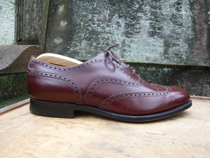 CHURCH’S VINTAGE BROGUES – BROWN - UK 10 – CANTERBURY - SUPERB CONDITION