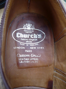 CHURCH’S VINTAGE BROGUES – BROWN - UK 10 – CANTERBURY - SUPERB CONDITION