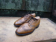 JOSEPH CHEANEY VINTAGE BROGUES – BROWN / TAN - UK 8 – KENNET – VERY GOOD CONDITION