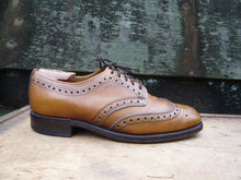 Load image into Gallery viewer, JOSEPH CHEANEY VINTAGE BROGUES – BROWN / TAN - UK 8 – KENNET – VERY GOOD CONDITION
