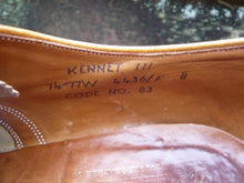 Load image into Gallery viewer, JOSEPH CHEANEY VINTAGE BROGUES – BROWN / TAN - UK 8 – KENNET – VERY GOOD CONDITION
