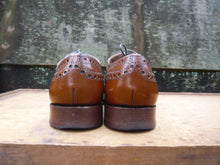 Load image into Gallery viewer, CHURCH’S BROGUES – BROWN / TAN - UK 7.5 – BURWOOD – EXCELLENT CONDITION
