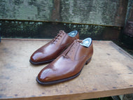 CROCKETT & JONES HAND GRADE BROGUES – BROWN / TAN – UK 6 – ROSEMOOR – UNWORN CONDITION