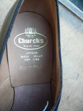 Load image into Gallery viewer, CHURCH’S OXFORD – BLACK - UK 9 – CONSUL – UNWORN CONDITION
