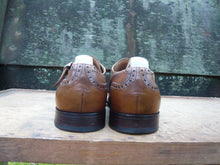 Load image into Gallery viewer, JOSEPH CHEANEY MONK STRAP – BROWN / TAN – UK 8.5 – EXCELLENT CONDITION
