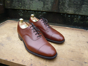 CHURCH’S OXFORD – BROWN / TAN - UK 8.5 – CONSUL - EXCELLENT CONDITION