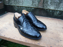 Load image into Gallery viewer, JOSEPH CHEANEY BROGUES – BLACK - UK 8 – EXCELLENT CONDITION
